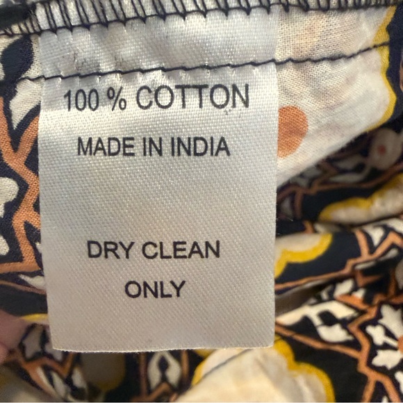 Mille Thalia Top in Merida Black Brown Cream Yellow Retro Floral XXS - Picture 10 of 14